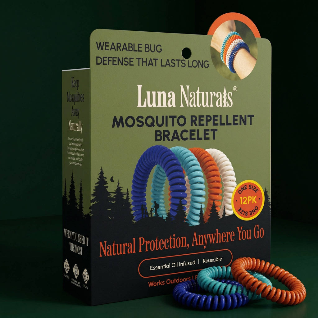Mosquito Repellent Bracelet — Camping & Outdoor | 12pk