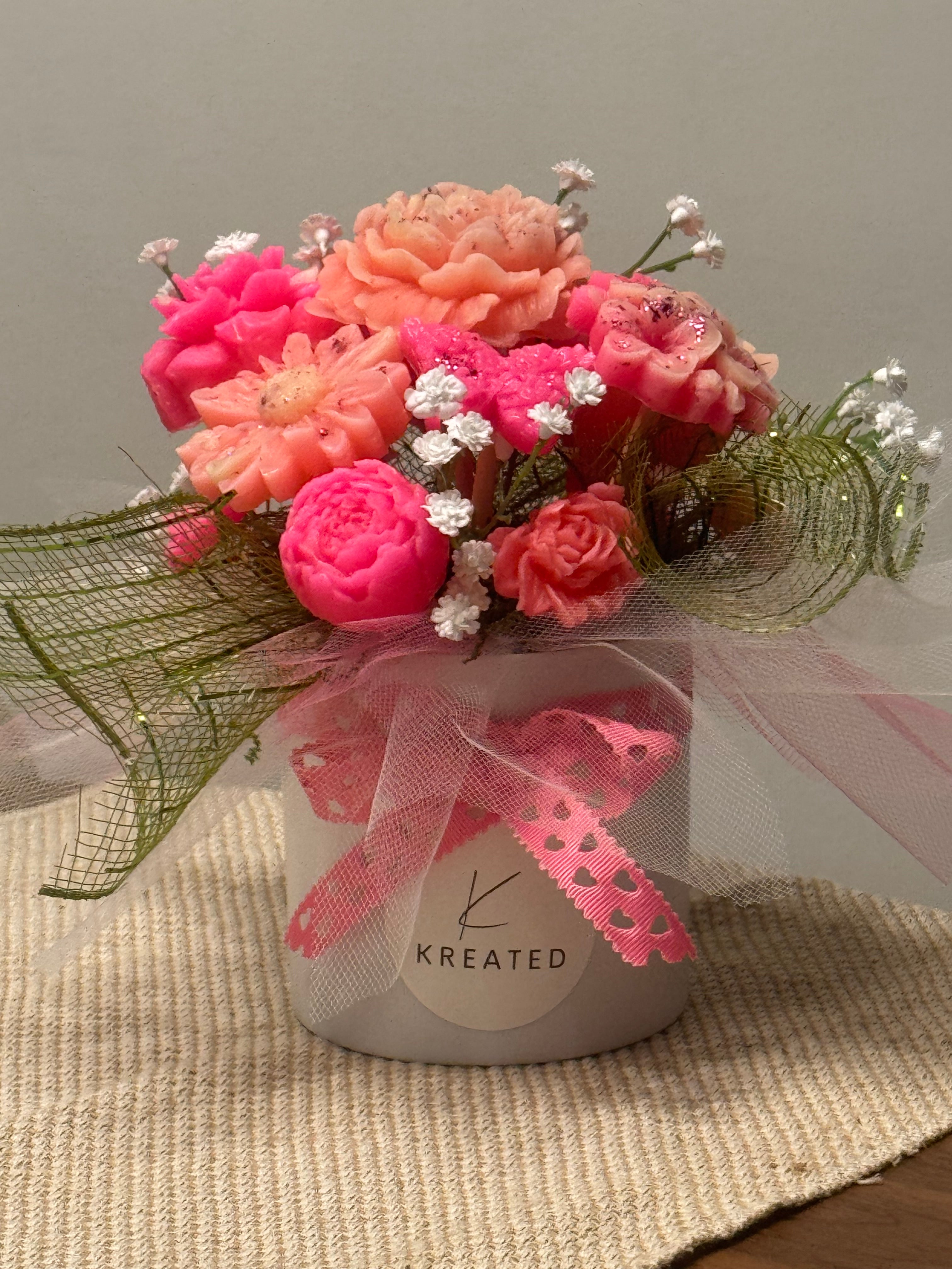 Custom Wax Bouquet — PRE-ORDER