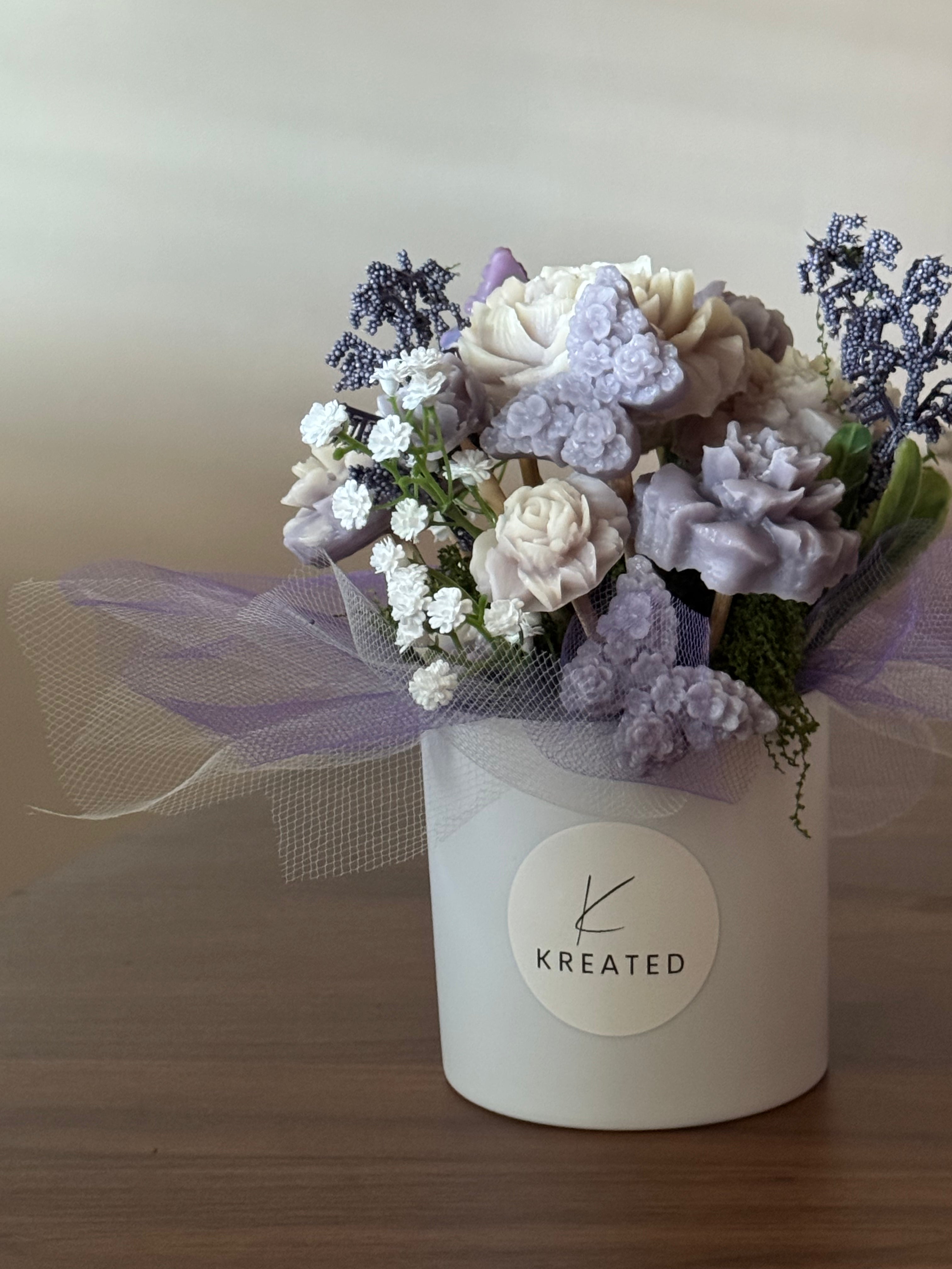 Custom Wax Bouquet — PRE-ORDER