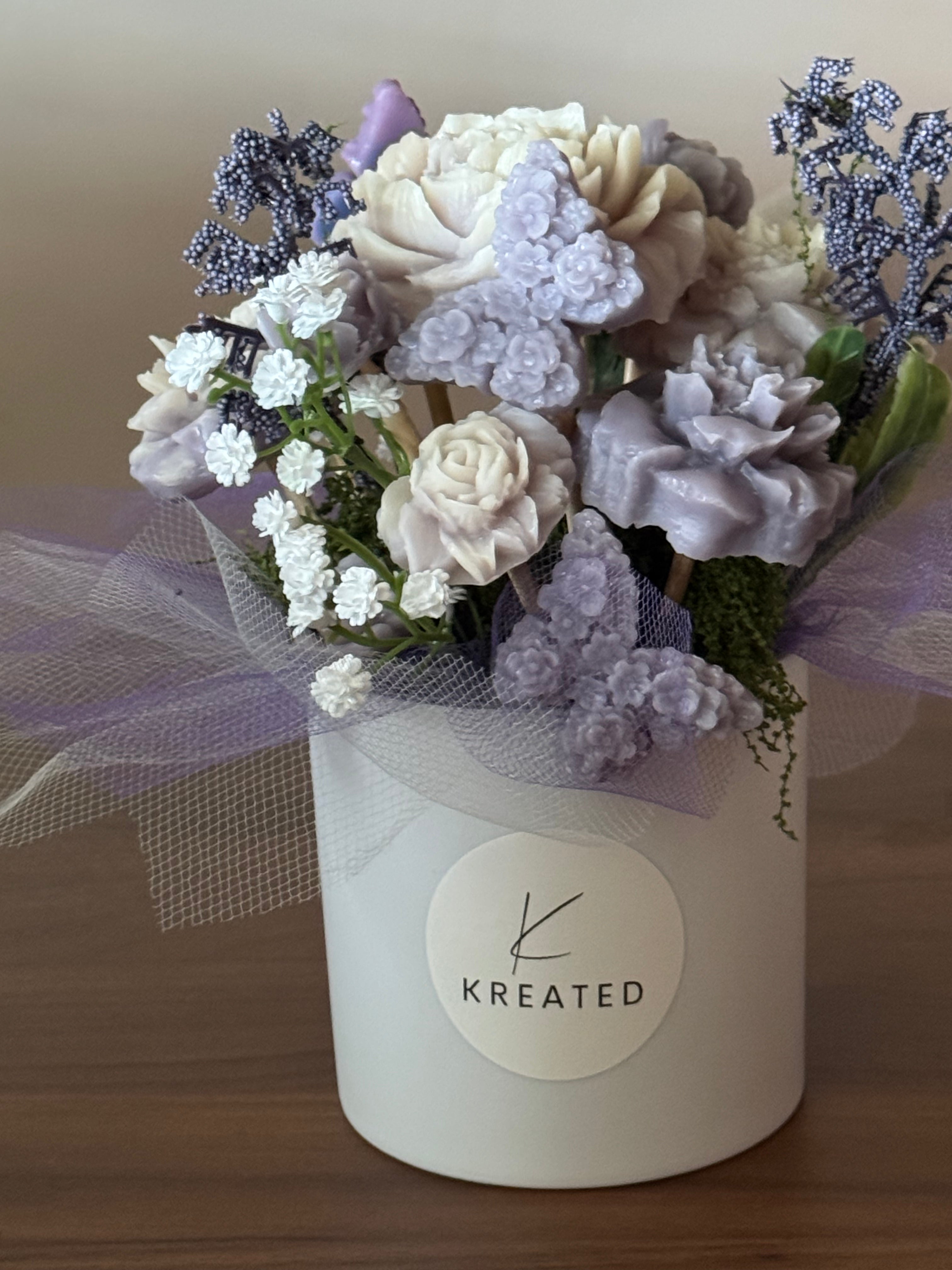 Custom Wax Bouquet — PRE-ORDER