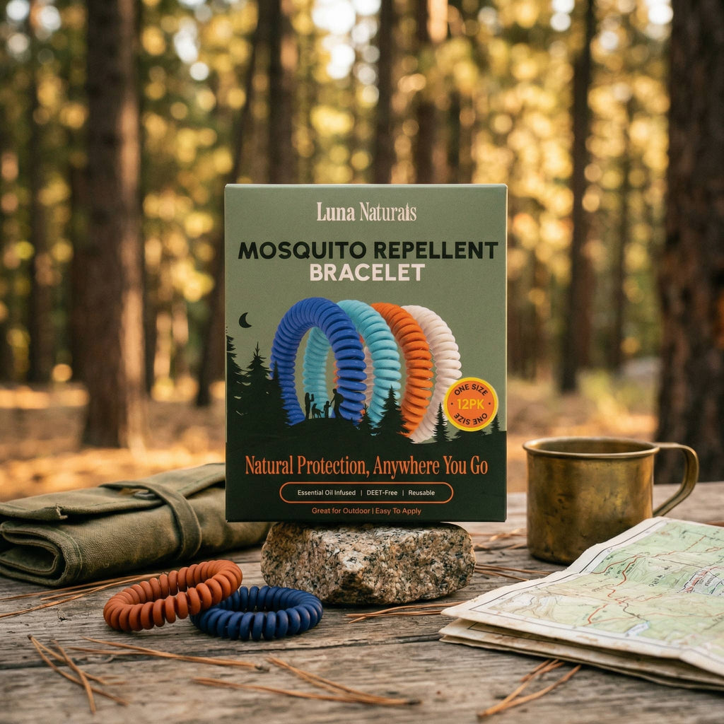 Mosquito Repellent Bracelet — Camping & Outdoor | 12pk